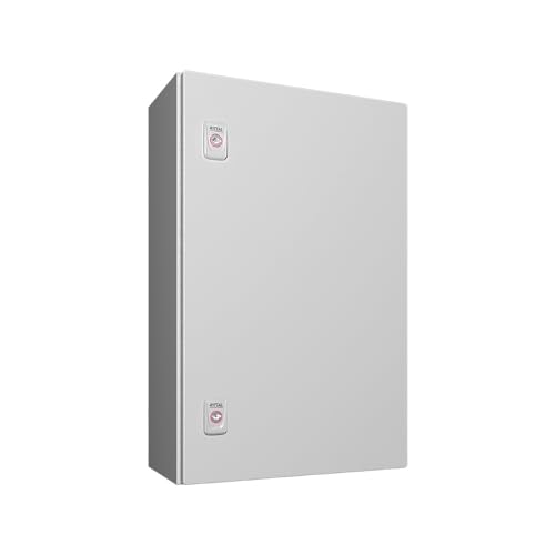 Rittal 1038.000, Wall-mounted AX Enclosure, Carbon Steel, 23.6" Height x 15" Wi…