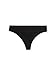 Boody Women's G String Thong Underwear - Seamless Thongs for Women, Sexy Panties for Women - Low Rise Womens Thongs with Ribbed Waistband, Soft Bamboo Viscose for All-Day Comfort - Black, Large