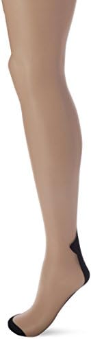 Leg Avenue Women's Sheer Two Tone Cuban Heel Stocking with Back Seam