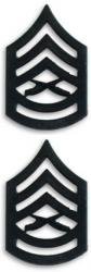 Badges And Collar DevicesMarine Corps Gunnery Sergeant Black Collar Device Rank Insignia Pair
