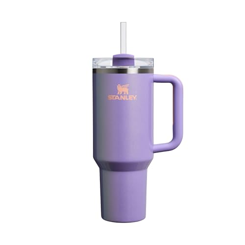 STANLEY 1913 Quencher H2.0 Flowstate Trinkflasche Mit Strohhalm 1.2L - Thermobecher Kühlt 11 Stunden - 48 Stunden Eisgekühlt - Thermosflasche BPA Frei