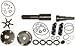 Complete Shaft Service Kit for OMC Sterndrive Low Profile Models replaces 909121, 909753 982949 983218