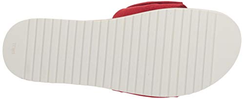 toms red paradise slide sandals