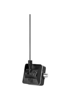 PCTEL A/S 410-512MHz On-Glass Unity Gain Antenna - Black