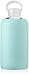 The Original Big bkr Water Bottle: Glass Bottle + Soft Silicone Sleeve 1L - Sunday