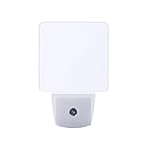 LUCKLED 2 Pack Auto ON/OFF Plug-In LED Night Light with Dusk to Dawn Sensor, Great for Bedroom, Hallway, Stairways, Kitchen (Cool White)