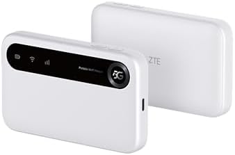 ZTE U50 5G Portable WiFi Access Point with SIM Slot Unlocked, Low Cost ...