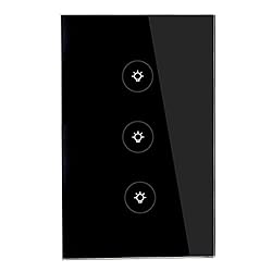 WiFi Smart Wall Touch Light Switch Glass Panel