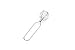 Fox Run French/Spring Coil Whisk, 7.25 x 1.75 x 1.75 inches, Metallic