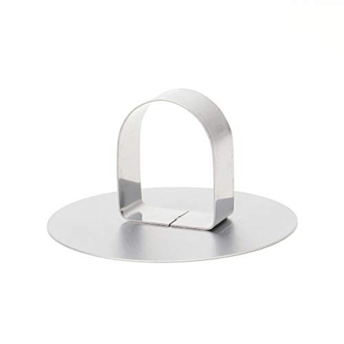 Tebery 3Inch Stainless Steel Cake Rings Cake Mousse Mold for Pastry Cake Mousse and Pancake