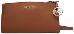 Bolso de hombro pequeño Becca de piel saffiano