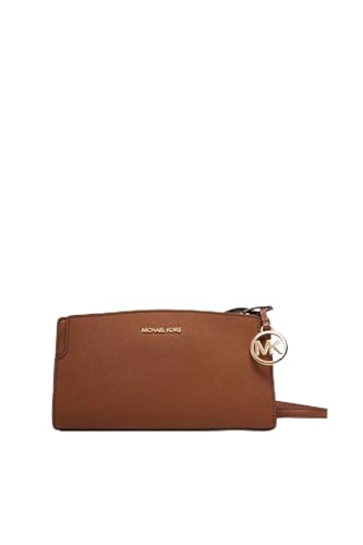 Bolso de hombro pequeño Becca de piel saffiano
