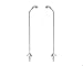 D&L Vintage Clawfoot Tub Drain and Double Offset Bath Supplies
