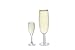 Oversized XL Champagne Flute Glass - 25 oz- Holds a Full Bottle of Champagne, Wine or Jumbo Cocktails - Fun Giant Glassware for Parties, Bachelorettes & 21st Birthdays- Graduation & Mother's Day Gift
