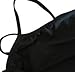 Baonmy Womens Bikini Cover Up Spaghetti Strap Backless Beach Dress Swimwear (Black)