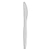 Georgia-Pacific Dixie 6.56'' Medium-Weight Polypropylene Plastic Knife by GP PRO (Georgia-Pacific),White,PKM21,(Case of 1,000),Medium Weight