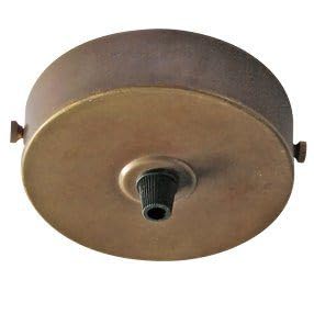 Lamps and Lights Ceiling Rose with Single Outlet (Antique)