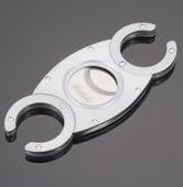 Siglo CC Twin Blade Silver Cigar Cutter