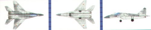 Trumpeter 1/700 Mig29K Fulcrum Aircraft Set for Russian Carriers (18-Box)