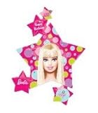 Barbie All Dolled Up Super Shape Metallic Balloon, 25 x 36 Inches