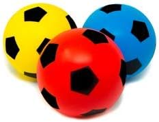 Arham Mktg Squeeze Soft Foam Ball for Kid, Adults Stress Relief Ball | Pack of 12 Ball (Design1)