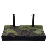 Mud/Grass Base 1:6 Scale 2-Figure Display