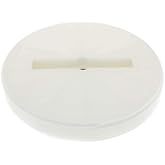 6" Slotted Polypro Flush Plug w/Threaded Brass Insert