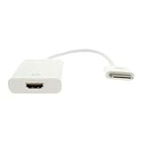 Dock Connector to HDMI HDTV TV Adapter Cable for iPad iPad2 iPad3 iPhone 4/4s iPod iTouch 4 - Connect iPad To HDTV Screen