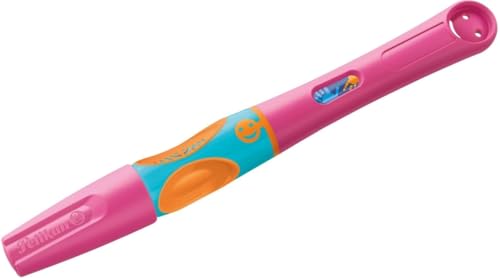 Pelikan Griffix 820240 Fountain Pen for Right-Handed Users with Twist Cap, LovelyPink, 1 Piece in Folding Box