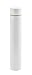 Kikkerland Slim Bottle, White, 8 oz, White