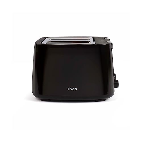 Livoo DOD167N - Tostadora de 4 ranuras