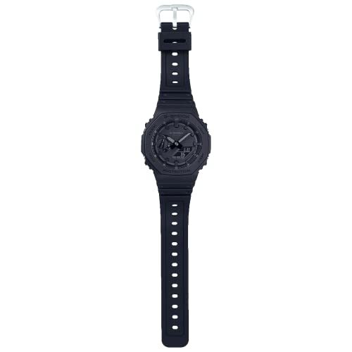 Casio Relógio masculino G-Shock GA-2100-1A1DR quartzo analógico resina preta