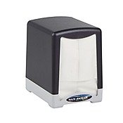 San Jamar H950TBK Compact Tabletop Lowfold Napkin Dispenser, Black Pearl
