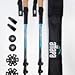 Atlapa Sports Grey Trekking Poles with Cork Grips 2 pcs of Strong Adjustable Flip Lock Lightweight 7075 Aluminum Collapsible Cork Trekking Pole for Hiking Trekking Hunting Includes Tips and Bag