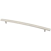 Brainerd Caroline Collection 224mm Center to Center Satin Nickel Arch Cabinet Pull