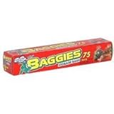 Baggies Storage Bags with Ties, Gallon (Case of 9)