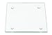 Clever Chef Glass Drink Coaster Set, Non Slip, Durable, Shatter-Resistant Beverage Coasters, Crystal Clear Square Glass Coasters, Bundle Pack Set of 6, Each Measures 3.75