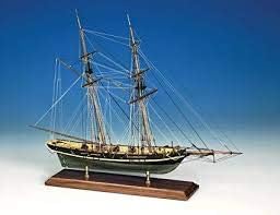 MODEL SHIPWAYS MS2003 DAPPER TOM BALTIMORE CLIPPER SOLID HULL 5/32" SCALE (1:76)