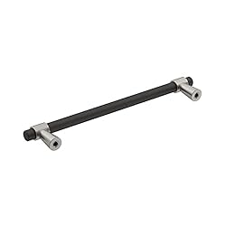 Amerock | Cabinet Pull | Matte Black/Satin Nickel
