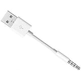 Generic iPod Shuffle USB Charger SYNC Cable 3rd, 4th and 5th