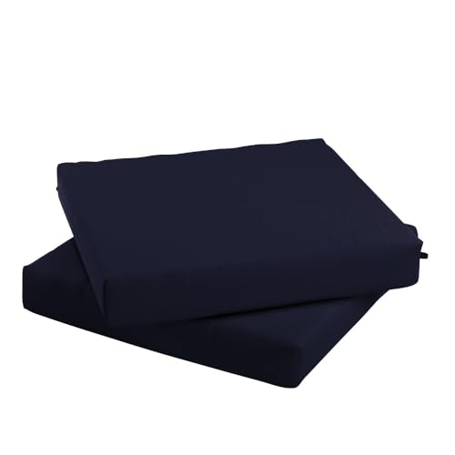 California Umbrella Outdoor Replacement Patio Chair Pad Set of 2, 18 x 18 Inch,…