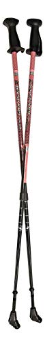 Exerstrider OS-2 Adjustable Exercise & Walking Poles Specially Designed for Physical Therapy, Walking, Exercising, and Weight Loss (Prevention Pink)