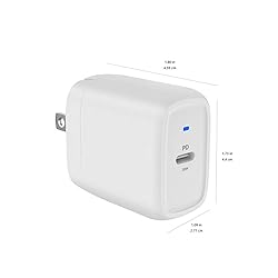 Amazon Basics 20W One-Port USB-C Wall Charger with