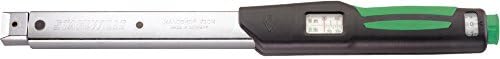 Stahlwille 50181012 Torque Wrench w/Mount for Insert Tools, Click-type w/Dual Stop Signal, Fast & Accurate Setting, Easy-to-read Double Scale, and Ergonomic Handle, 14x18 mm Mount Size, 25-130 N.m