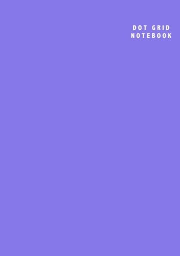 Dot Grid Notebook: B5 (6.93 x 9.85 inches)- 106 Dotted Pages || Purple Softcover Notebook/Journal