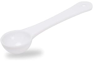 1 Gram Tool Mini Durable Scoop Fertilizer Spoon Powder White Practical Lightweight Measuring Tool Garden Portable HomeDurabil