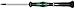 Wera 05118072001 2054 Screwdriver for Hexagon Socket Screws for Electronic Applications, Hex-Plus, 3.0 mm x 60 mm