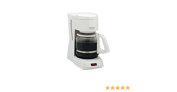 Amazon.com: Black \u0026 Decker VersaBrew - Cafetera (12 tazas), color blanco :  Hogar y Cocina