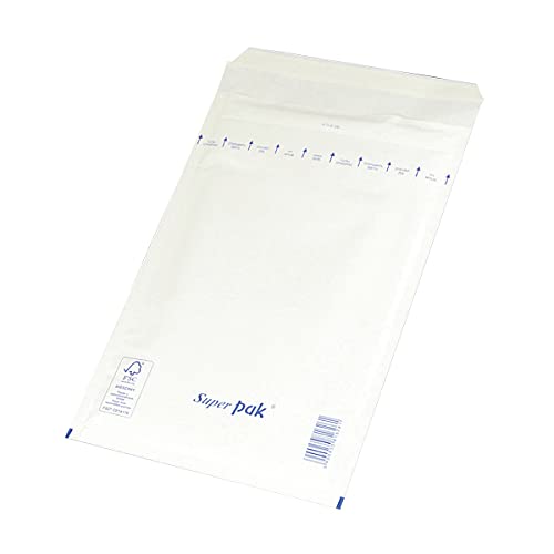 Bubble Lined Self-Seal Enveloper Office Products HK C13 150x215mm/170x225mm 100pcs White/Envelopes and Shipment Accessories/Type-Self-Adhesive Bubble/Kind-HK/Colour-White/Format-C13