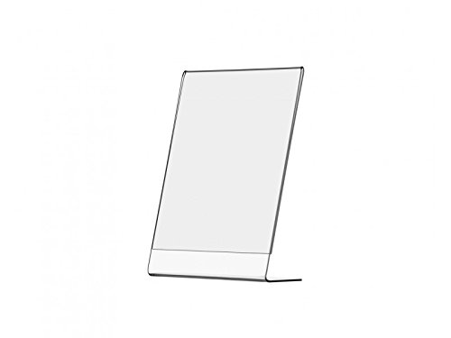 Marketing Holders Slanted Counter Frame Great for Trade Shows Expos Table Ad Literature Flyer Frame 5" w x 7" h Qty 1